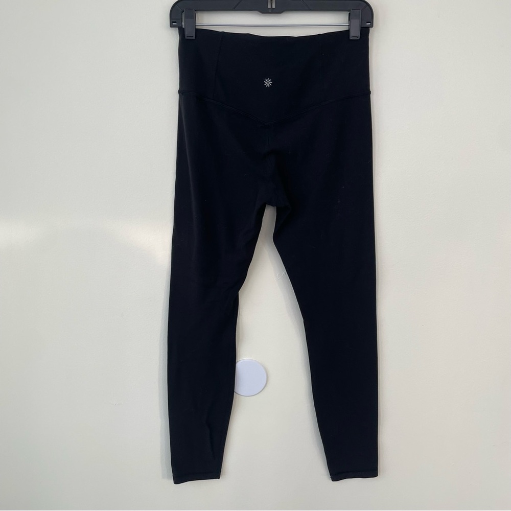 Athleta Ultra High Rise Elation Black Tight Leggings M Medium (#502359) - Picture 7 of 11